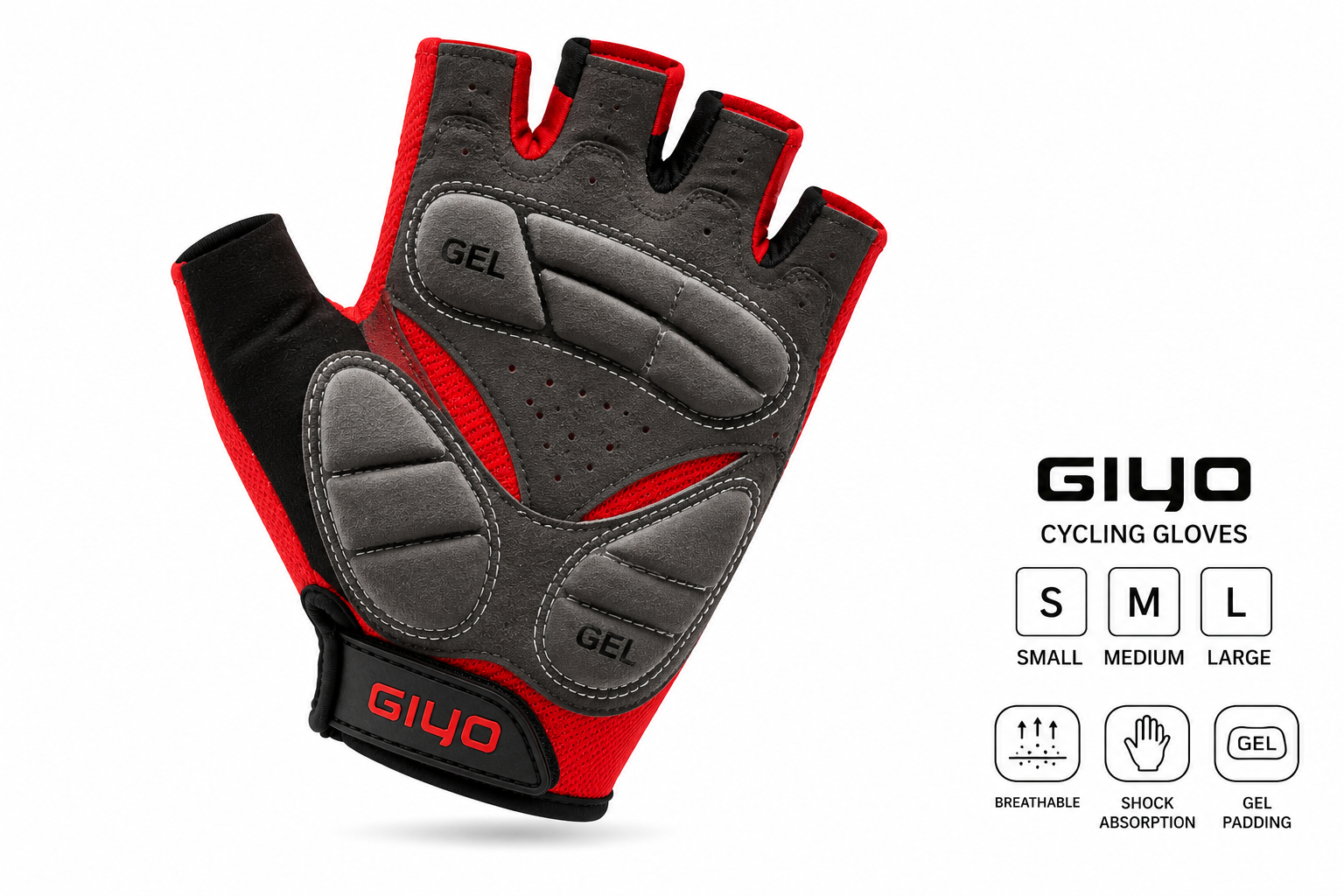 Giyo Gloves, view 2