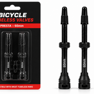 Bicycle Tube less Valves Presta - 60mm Valve