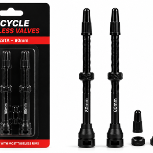 Bicycle Tube less Valves Presta - 80mm Valve