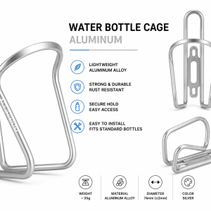 Water Cage Silver Aluminium
